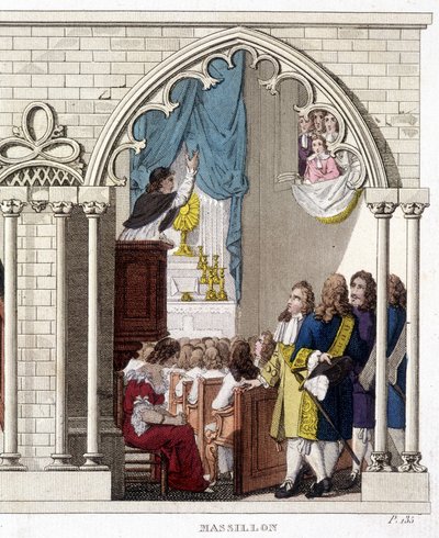 John the Baptist Massillon (French preacher) by French School