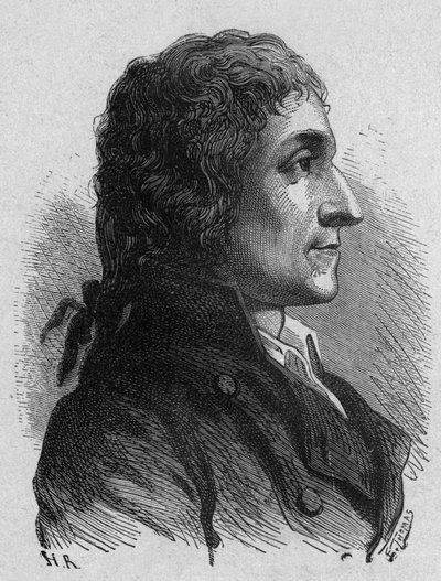 Joseph Louis Proust (1754-1826) french chemist, engraving by French School