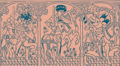Joshua, King David and Judas Maccabaeus by French School