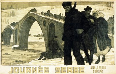 Serbian Day. 25 June 1916 by French School