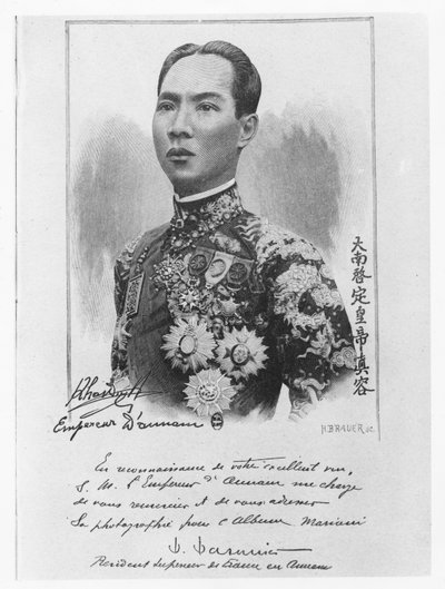Khai Dinh by French School