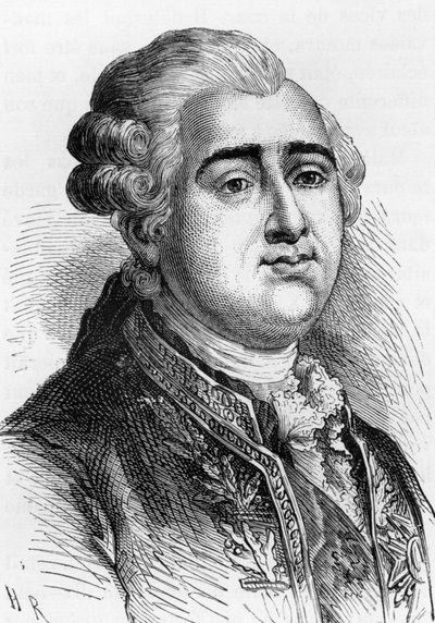 King of France Louis XVI (1754-1793) by French School