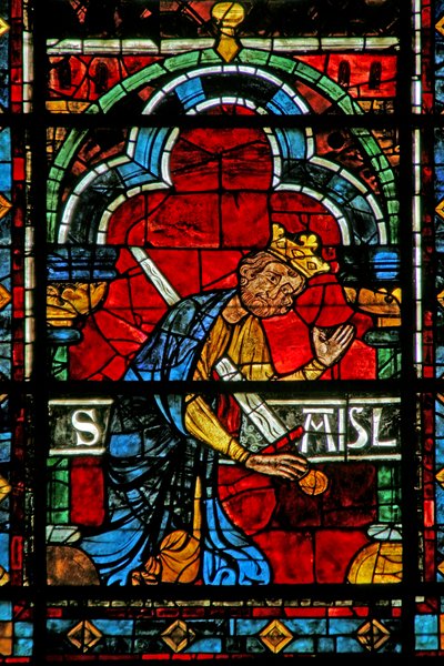 King Saul Kills Himself by French School