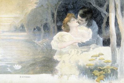 Kiss - by Balluriav by French School