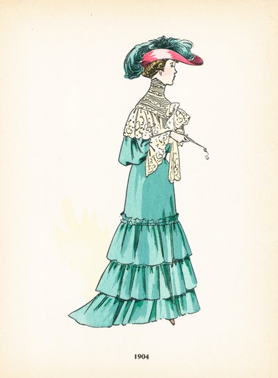 Ladies Fashion, 1904 by French School