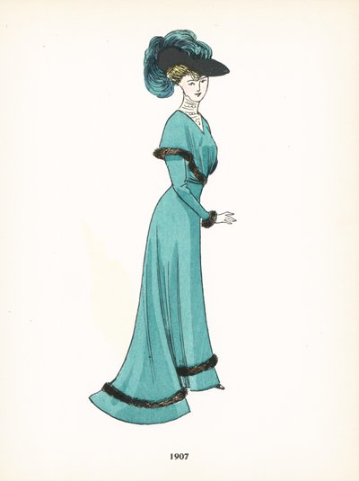 Ladies Fashion, 1907 by French School