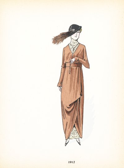 Ladies fashion, 1912 by French School