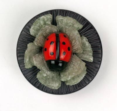Ladybird Powder Box, 1920-30 by French School