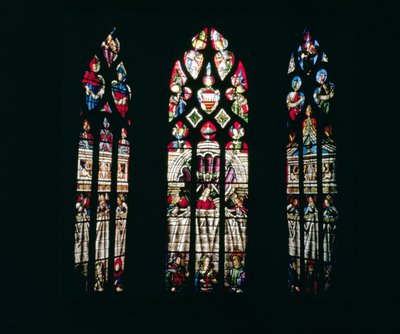 Lancet windows by French School