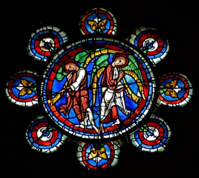 Last Judgement: Angels with Trumpets by French School