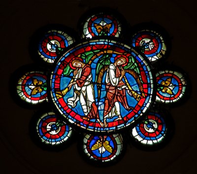 Last Judgement: Angels with Trumpets by French School