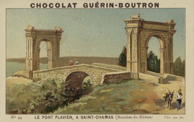 Flavian Bridge, Saint-Chamas, Bouches-du-Rhone by French School