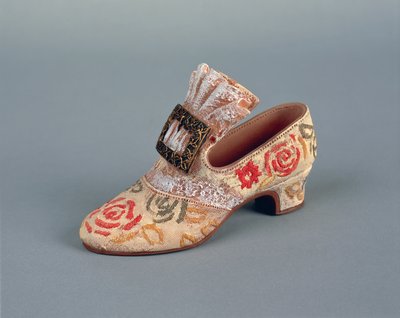 Louis XV shoe by French School