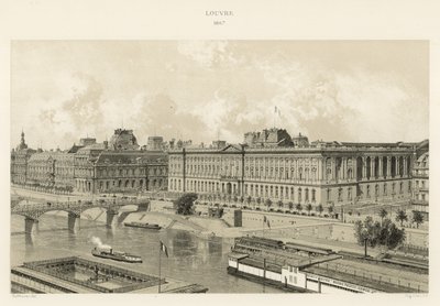 Louvre, 1867 by French School