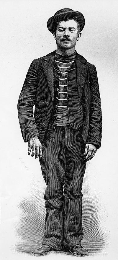 Luigi Luccheni by French School