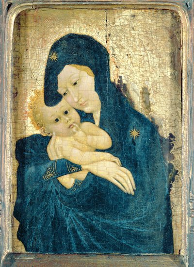 Madonna and Child, Bourgogne School by French School
