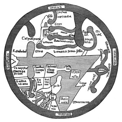 Map of the Roman World by French School