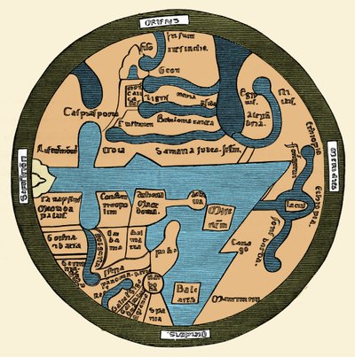 Map of the Roman World by French School