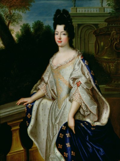 Marie-Adelaide de Savoie, Duchess of Burgundy by French School