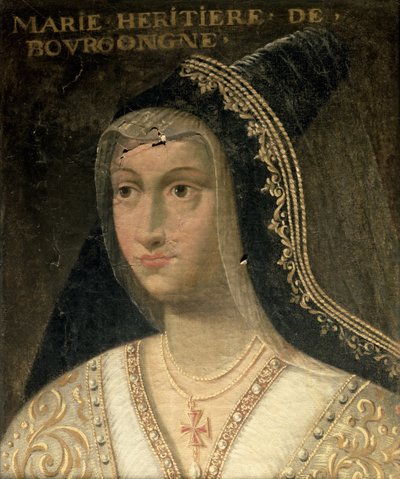 Marie, Duchess of Burgundy by French School