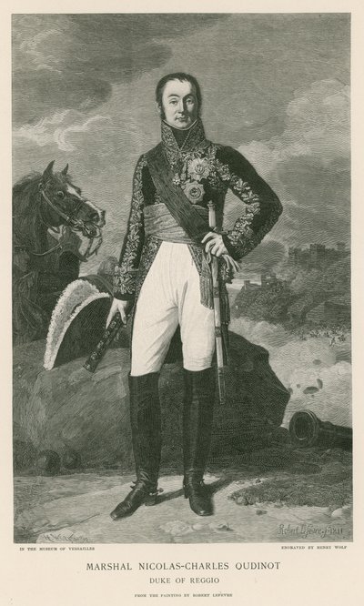 Marshal Nicolas-Charles Oudinot by French School