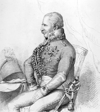 Marshal von Blucher by French School