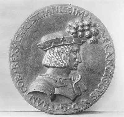 Medallion of Francis I of France by French School