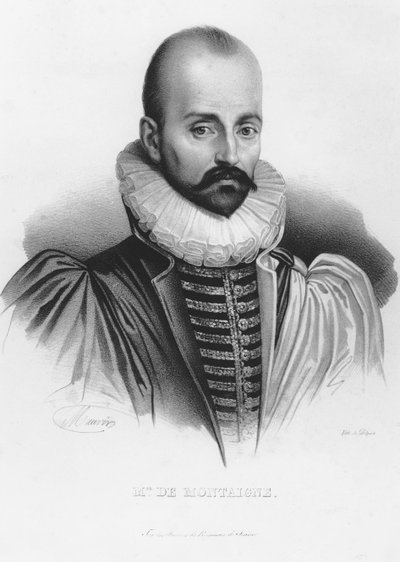 Michel de Montaigne by French School
