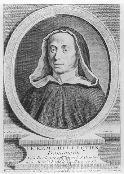 Michel le Quien (engraving) by French School