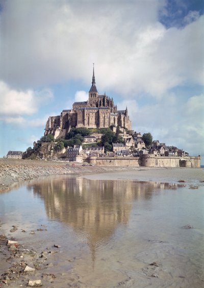 Mont Saint-Michel by French School