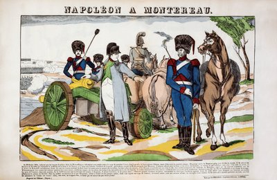 Napoleon at Montereau February 28 by French School