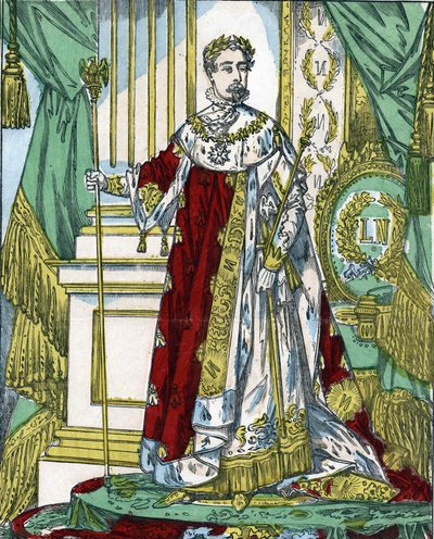 Napoleon III, Emperor of the French by French School