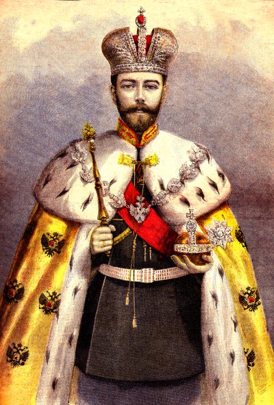 Nicolas II, Tsar of Russia by French School