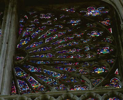 North rose window by French School