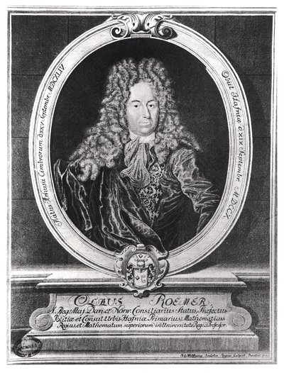 Olaus Romer (1644-1710) by French School