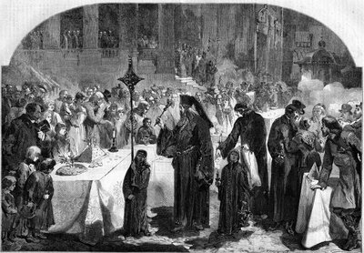 Orthodox Rite - Easter - Russia by French School
