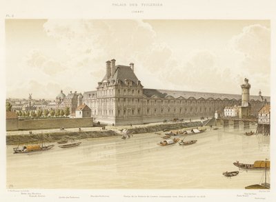 Tuileries Palace, 1640 by French School