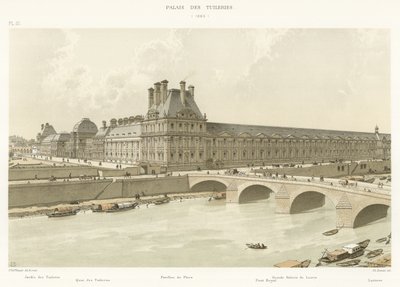 Tuileries Palace, 1690 by French School