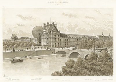 Tuileries Palace, 1879 by French School