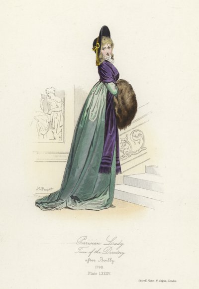 Parisian Lady, Time of the Directory by French School