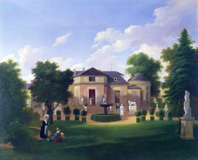 Pavilion of the Folie-Beaujon in Paris, c.1830 by French School