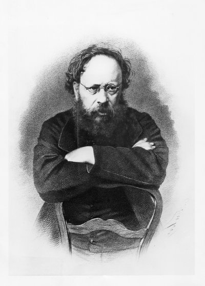 Pierre-Joseph Proudhon by French School