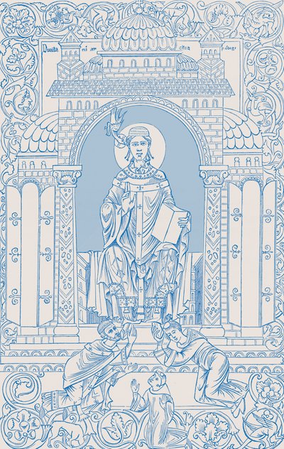 Pope Gregory I by French School
