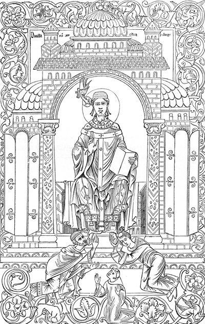 Pope Gregory I by French School