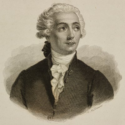 Portrait of Antoine-Laurent Lavoisier by French School