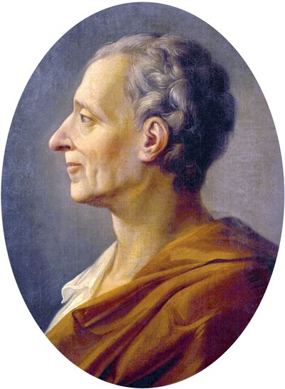 Portrait of Charles de Montesquieu by French School