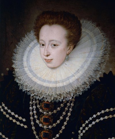 Portrait of Christine of Lorraine by French School