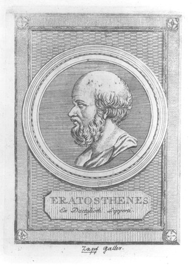Portrait of Eratosthenes by French School