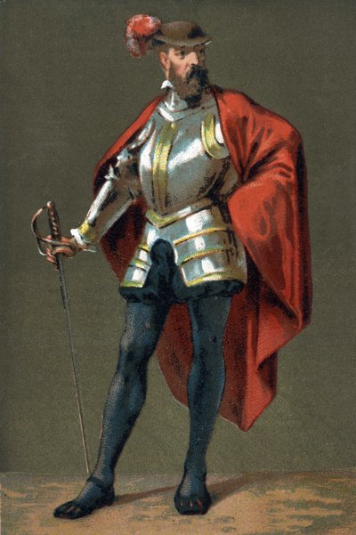 Portrait of Francisco Pizarro by French School