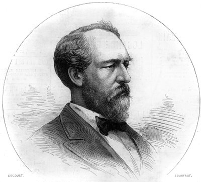 Portrait of James Abram Garfield by French School